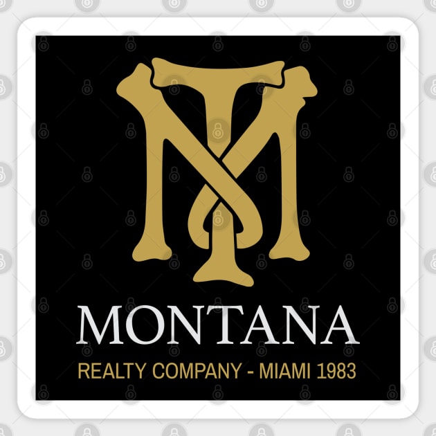 Montana Realty Company Sticker by NineBlack